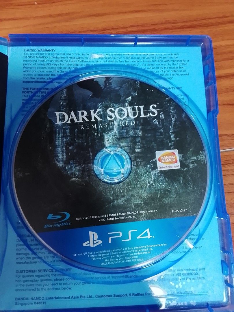 Dark Souls Remastered (Category: PlayStation) located in Manila. Submitted by coinhunter8 (Listing ID 1448546862, Image 2). Description: Maganda ito katulad ng 3 Region All sya kaya maganda Test your patience need level up muna at mentally prefer. need timing. haha A true gamer. matagal.laruin. pag di mo nalaro to di ka gamer. important tested games functional..