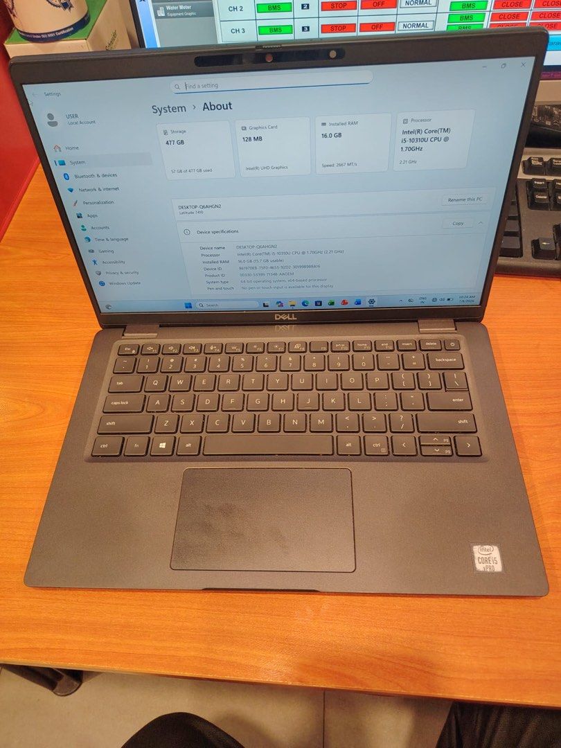 Dell latitude 7410. Core i5 10 th gen504410230185666565