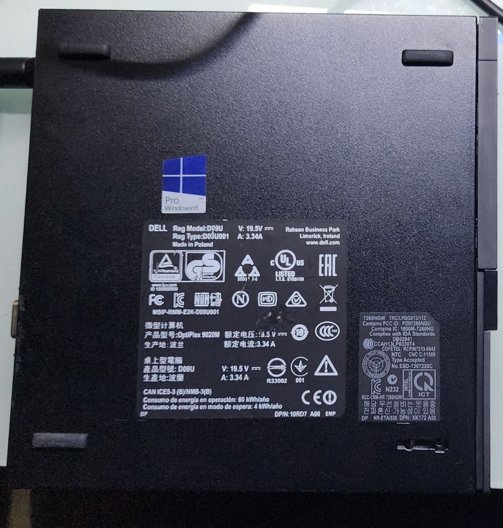 Dell OptiPlex 9020 Micro PC Desktop Computer504867472592742405