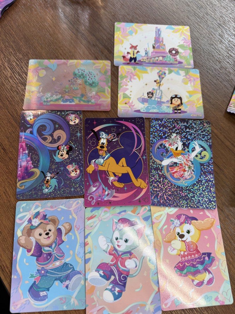 Disney collection card （分類：卡片包）位於 Hong Kong。 由 babyyena 提交（商品編號 1448551697，圖片 1）。簡介： $5 $10/$5 $45/$5/$5 $5/$5/$5。