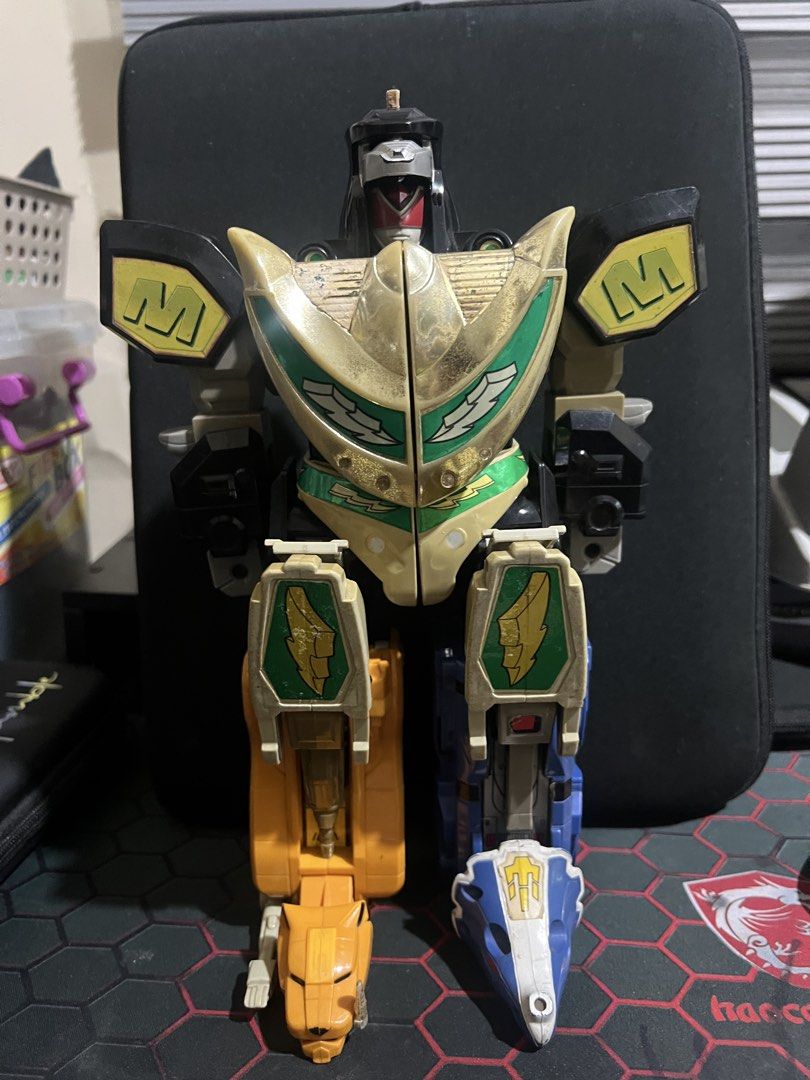 DX megazord (Category: Action & Battle Toys) located in Manila. Submitted by buchoi (Listing ID 1448534976, Image 1). Description: Wyswyg Please free to ask videocall to check the item Loc is in valenzuela Can do meet up around area or Jnt.
