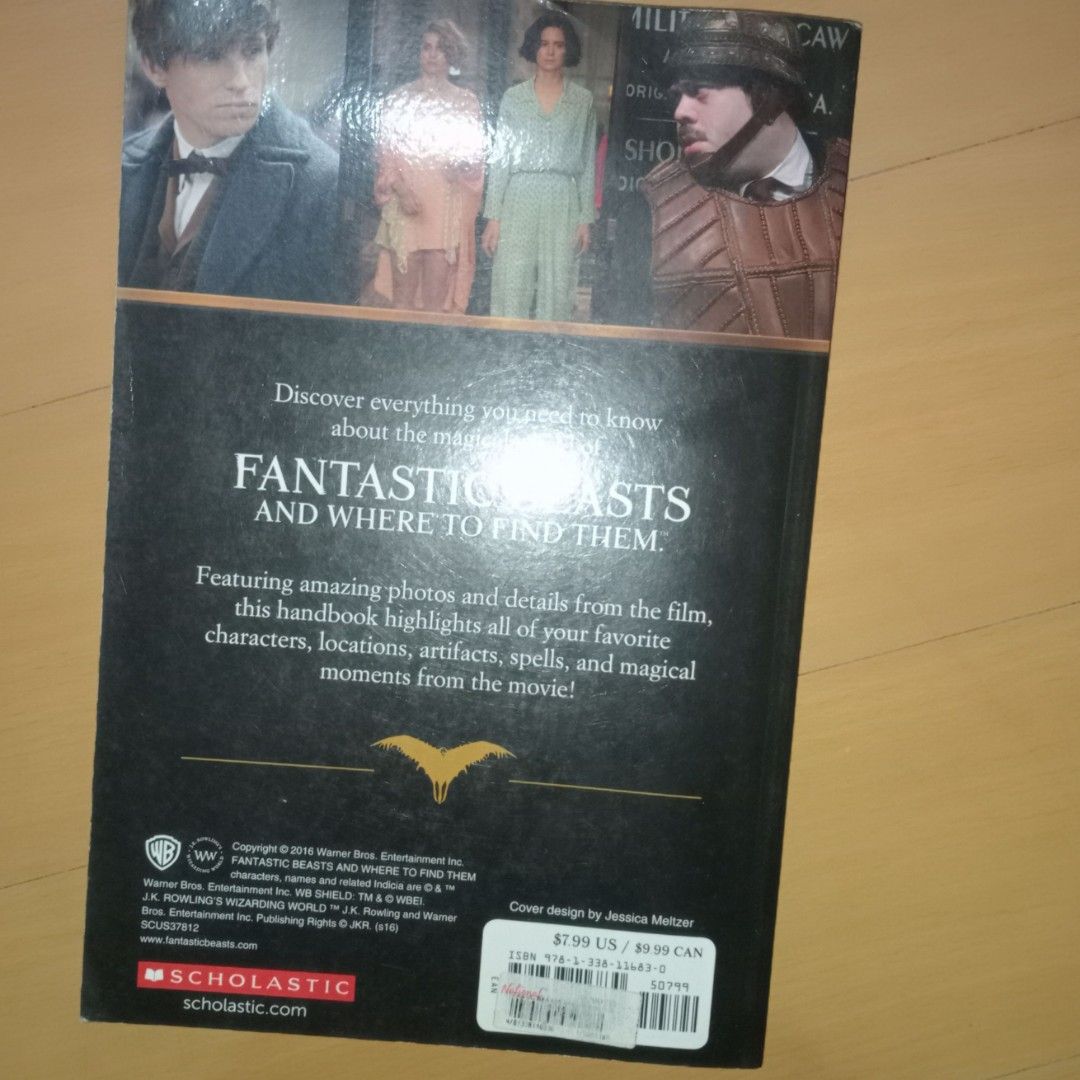 Fantastic Beasts Magical Handbook Movie (Category: Storybooks) located in Rizal. Submitted by imanegg08 (Listing ID 1448685279, Image 2). Description: Fantastic Book Movie HandBook From National Bookstore/Scholastica Brand new bought Pm me for more details 💵MOP: Gcash,GoTyme only 📦MOD: JnT, Lalamove and LBC 📍Taytay,Rizal.