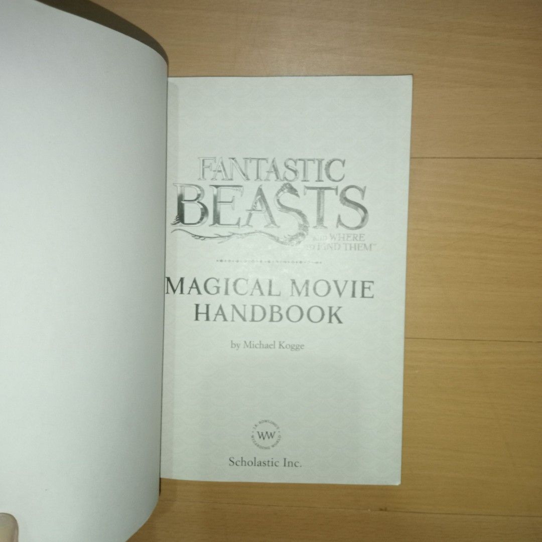 Fantastic Beasts Magical Handbook Movie (Category: Storybooks) located in Rizal. Submitted by imanegg08 (Listing ID 1448685279, Image 3). Description: Fantastic Book Movie HandBook From National Bookstore/Scholastica Brand new bought Pm me for more details 💵MOP: Gcash,GoTyme only 📦MOD: JnT, Lalamove and LBC 📍Taytay,Rizal.