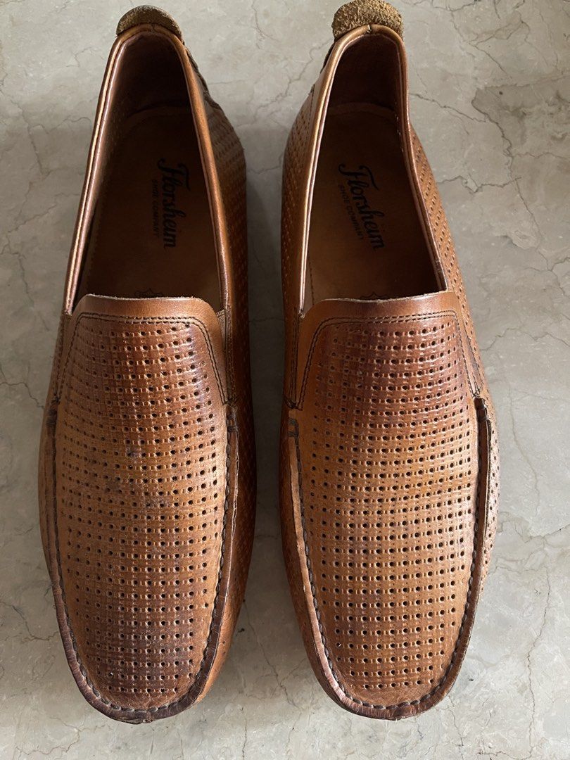Florsheim Genuine Leather Loafers (Category: Casual Shoes) located in San Juan City. Submitted by rike_ramirez (Listing ID 1448581461, Image 2). Description: - Classic Florsheim loafers Size US 9EE - Made with genuine leather - Comfortable and durable - Features stylish woven detail - Versatile for dressing up or down - A timeless wardrobe essential.
