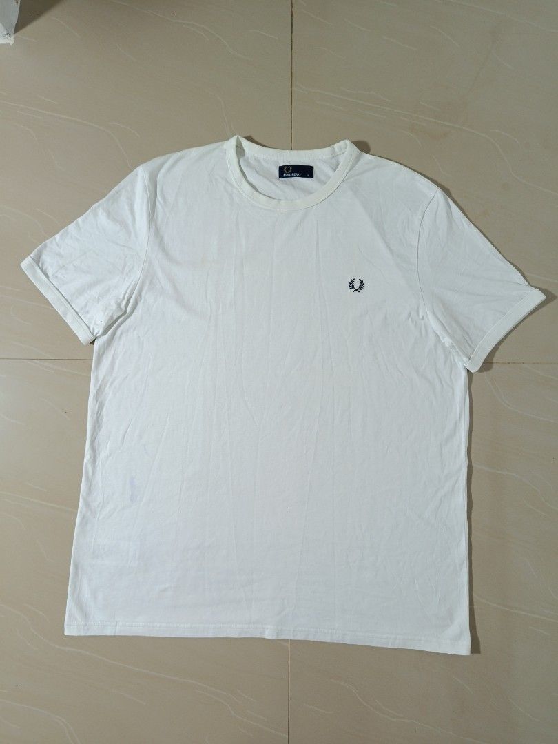 Fred Perry Ringer Shirt mens (Category: Activewear) located in Manila. Submitted by goodsrags (Listing ID 1448677823, Image 1). Description: 31L/24.5W What you see is what you get.