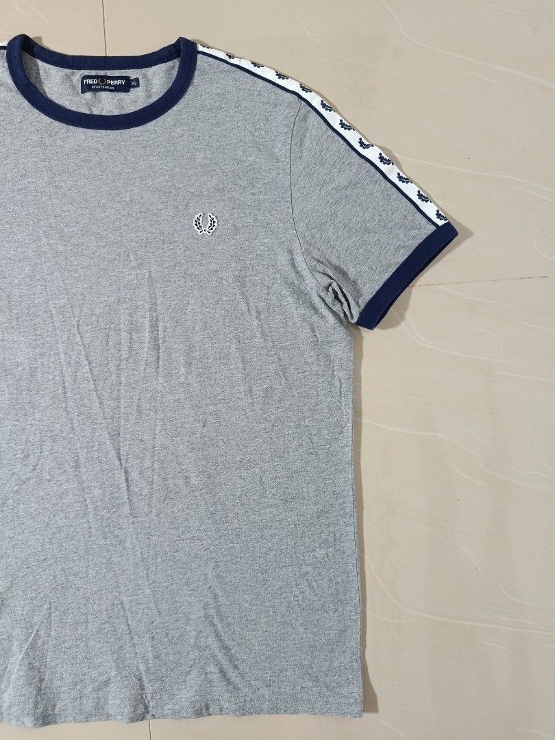 Fred Perry Taped Ringer mens shirt (Category: Activewear) located in Manila. Submitted by goodsrags (Listing ID 1448676409, Image 3). Description: 30L/23W What you see is what you get.