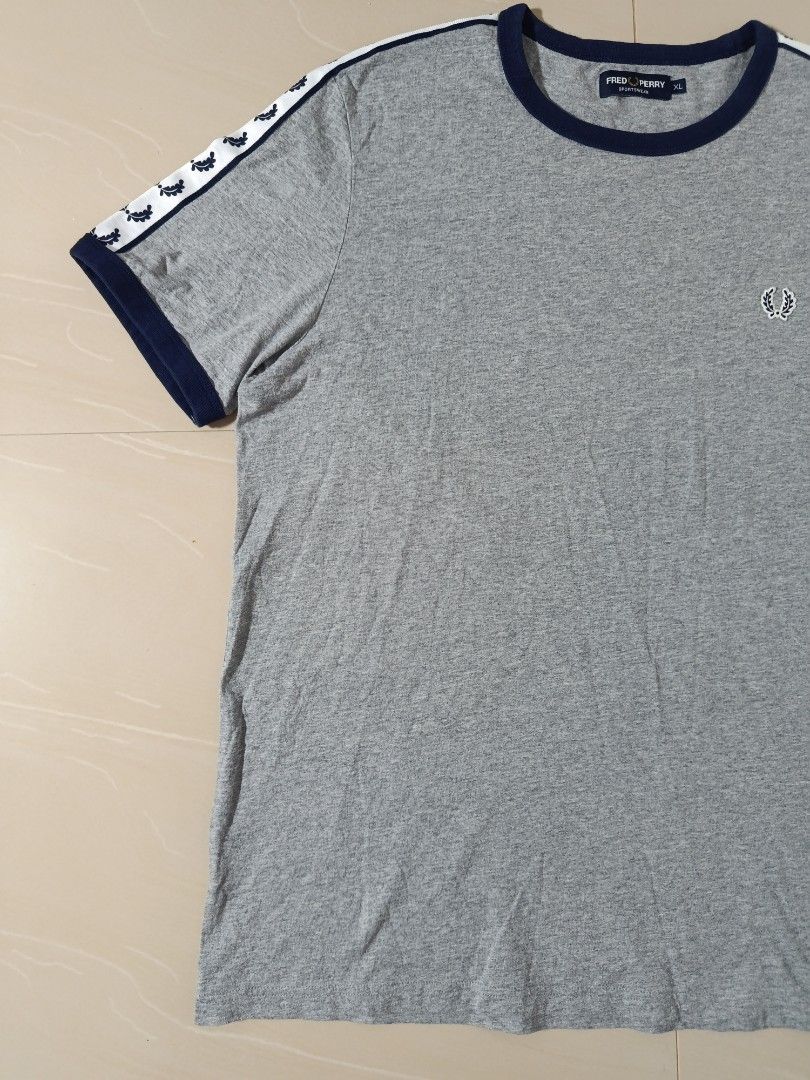 Fred Perry Taped Ringer mens shirt (Category: Activewear) located in Manila. Submitted by goodsrags (Listing ID 1448676409, Image 2). Description: 30L/23W What you see is what you get.
