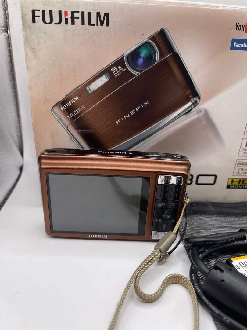 Fujifilm FinePix Z80 DIGICAM / CAMERA / DIGI (Category: Cameras) located in Baliuag. Submitted by ourchives (Listing ID 1448662231, Image 3). Description: INCLUSIONS : • orig box • orig charger • new battery • 2GB SD Card • extra battery charger • some freebies (pouch, cam holder.. etc) • 14.2 MP CCD sensor (known for the classic digicam color rendering) • 5× optical zoom lens • 720p HD video recording • Face Detection •Tracking Autofocus • Motio