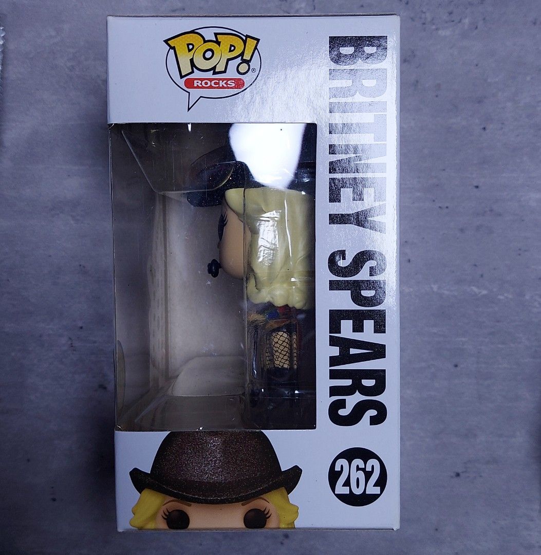 Funko Pop! Icons: Britney Spears Chase with 0.5mm Protector (Category: Designer & Blind Box Toys) located in Valenzuela. Submitted by tquest (Listing ID 1448496145, Image 2). Description: Funko Pop! Icons: Britney Spears Chase with 0.5mm Protector 💰Asking Price: P2,000 💰SRP Price: P 2,500 (P500 off from SRP) 📦Condition: 9.5/10 | Never out from the Box (NOOB) 100% Authentic. From USA. Location: Valenzuela Open for Pickup or Meetup Later @ SM No