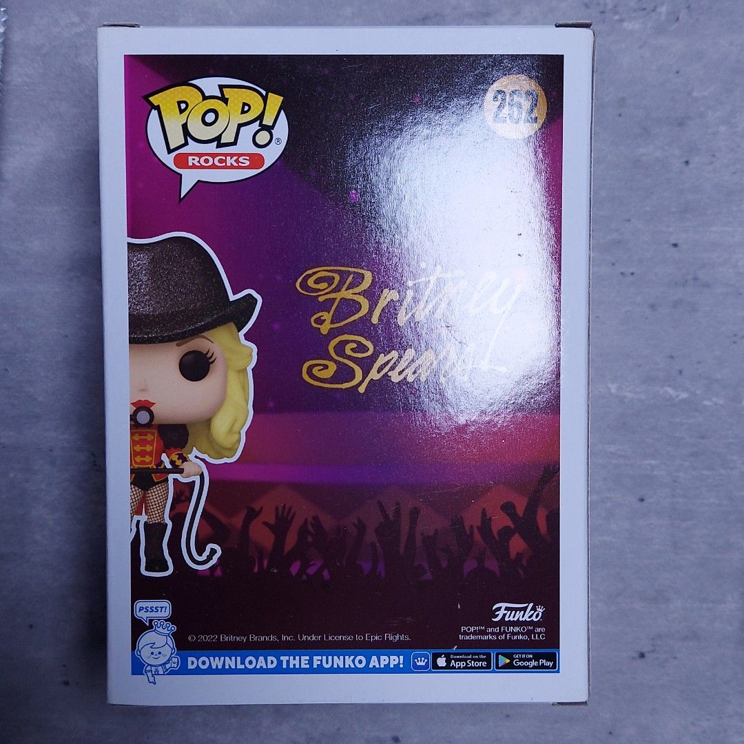 Funko Pop! Icons: Britney Spears Chase with 0.5mm Protector (Category: Designer & Blind Box Toys) located in Valenzuela. Submitted by tquest (Listing ID 1448496145, Image 3). Description: Funko Pop! Icons: Britney Spears Chase with 0.5mm Protector 💰Asking Price: P2,000 💰SRP Price: P 2,500 (P500 off from SRP) 📦Condition: 9.5/10 | Never out from the Box (NOOB) 100% Authentic. From USA. Location: Valenzuela Open for Pickup or Meetup Later @ SM No