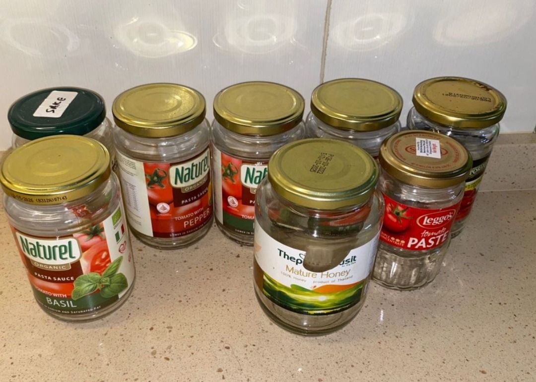 Glass jars / bottles / containers