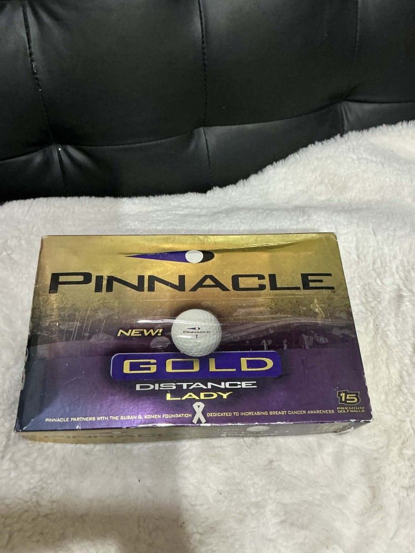 Golf Balls (Category: Golf) located in Baguio. Submitted by reinaweng (Listing ID 1448488760, Image 1). Description: Pinnacle 800 (15pcs) Dunlop 200 each Baguio Location Shipping (J&T) MOP(Gcash).