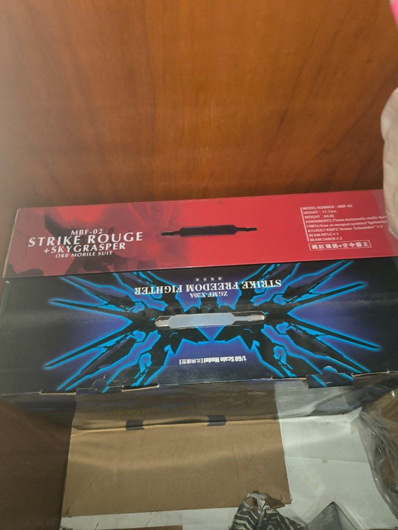 Gundam PG // DABAN (Category: Toys & Games) located in Skudai. Submitted by handler_one (Listing ID 1448630864, Image 2). Description: WTS – Daban PG 1/60 (Unassembled) * PG Banshee Unicorn (No LED) – RM330 * PG Strike Freedom – RM380 * PG Strike Rouge – RM380 * PG Red Astray – RM220 Mega Size RX-78 – RM120 (Assembled) - SOLD ✅ All PG kits are unassembled. 📦 Not suitable for box collectors (box condition is not perfect). PG Red Astray condition: