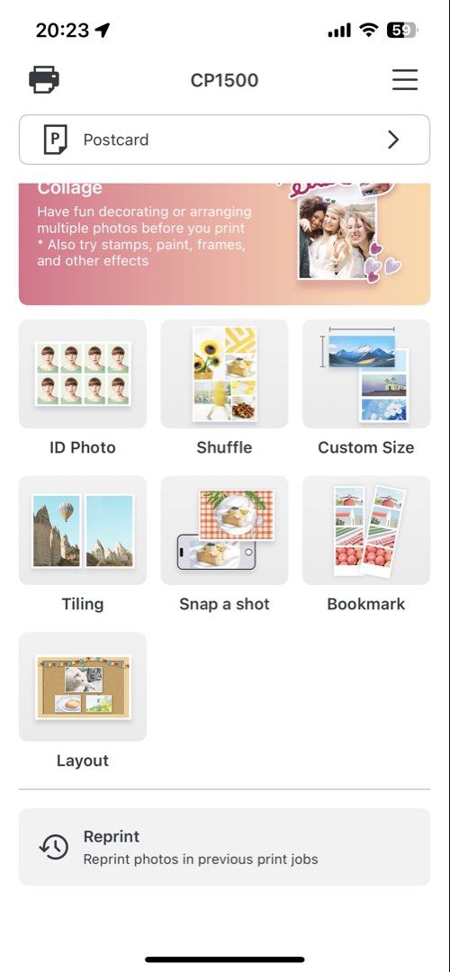 Help to print photos (ie photo id)