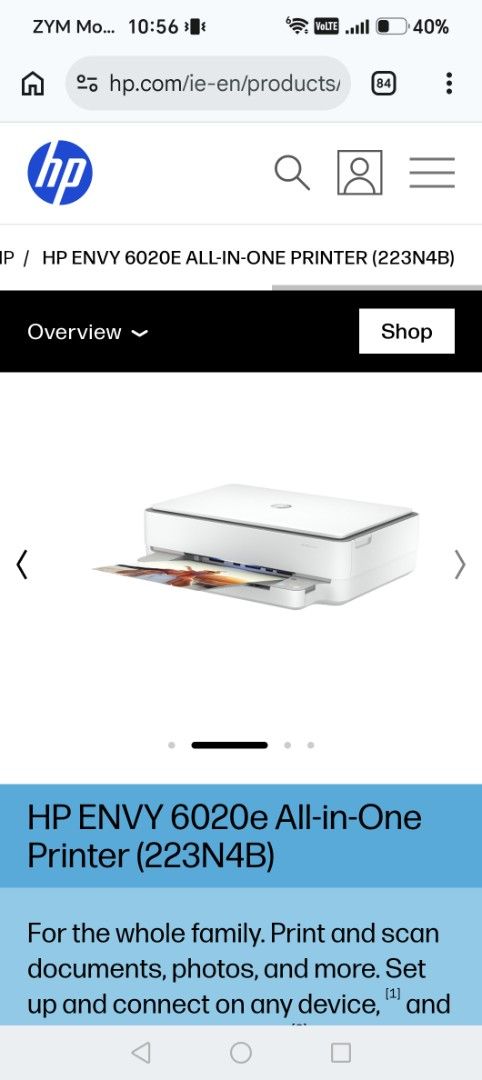 HP ENVY 6020e All-in-One Printer504890454694307841