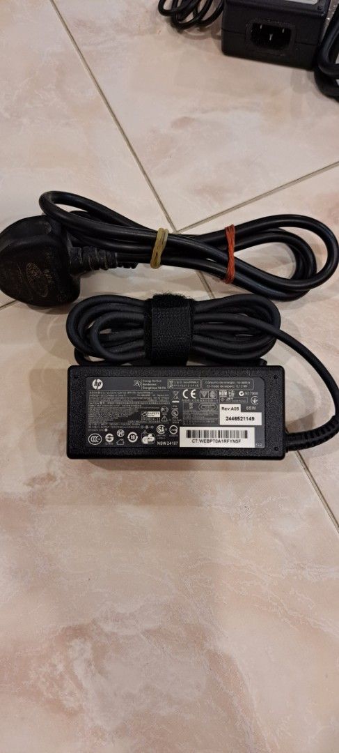 HP Laptop Charger AC Adapter Power Supply Cord