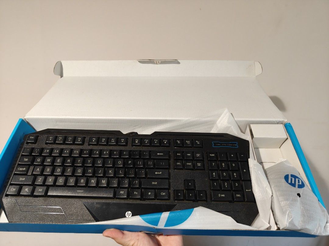 HP Wired Keyboard and Mouse GK1100 Combo504732743222568961