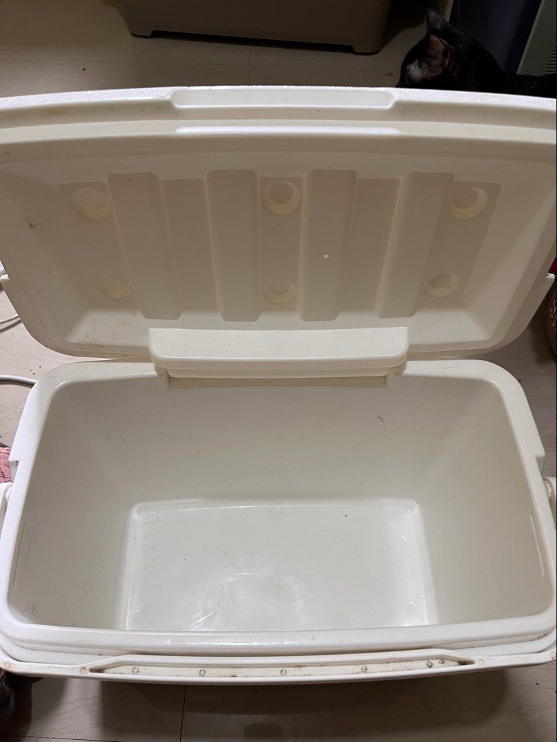 Icebox Cooler 15 liters (Category: Food Organization & Storage) located in Mandaluyong City. Submitted by denxile_04 (Listing ID 1448694183, Image 2). Description: Evercool Icebox Good as new 15 liters Good for indoor and outdoor use. Keeps items cold for up to 24 hours..