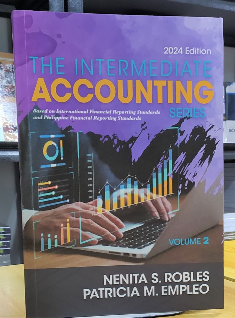 Intermediate Accounting Vol 2 2024 Robles and Empleo (Category: Textbooks) located in Malabon City. Submitted by sutoroberiangie_ (Listing ID 1448553900, Image 1). Description: has pencil, pens and highlights. well used, not auth Bank Transfer / Cash upon pick up.
