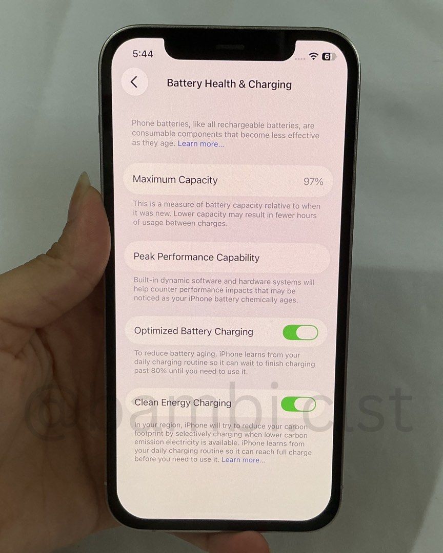 iphone 12 pro (Category: iPhone 12 Series) located in Taguig. Submitted by aphroditees (Listing ID 1448609751, Image 3). Description: FOR SALE IPHONE 12 PRO 128 gb ✔️ 97% battery health (original) ✔️ openline ✔️ true tone working ✔️ face id working ✔️ unli reset ✔️ no history of repair ✔️ 9/10 cosmetic condition LAST PRICE POSTED 📍taguig.