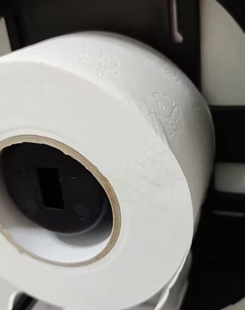 Jumbo Toilet Tissue Roll (Category: Sanitary Hygiene) located in Bulacan. Submitted by mskath21 (Listing ID 1448686180, Image 2). Description: 🌸 Made with unique formulation of 70% virgin pulp, 30% mix grade material making the tissue roll softer but sturdier. ✔️ 4 ply tissue = MAKAPAL 🤍 ✔️ Matipid gamitin kaya sulit na sulit 💯.
