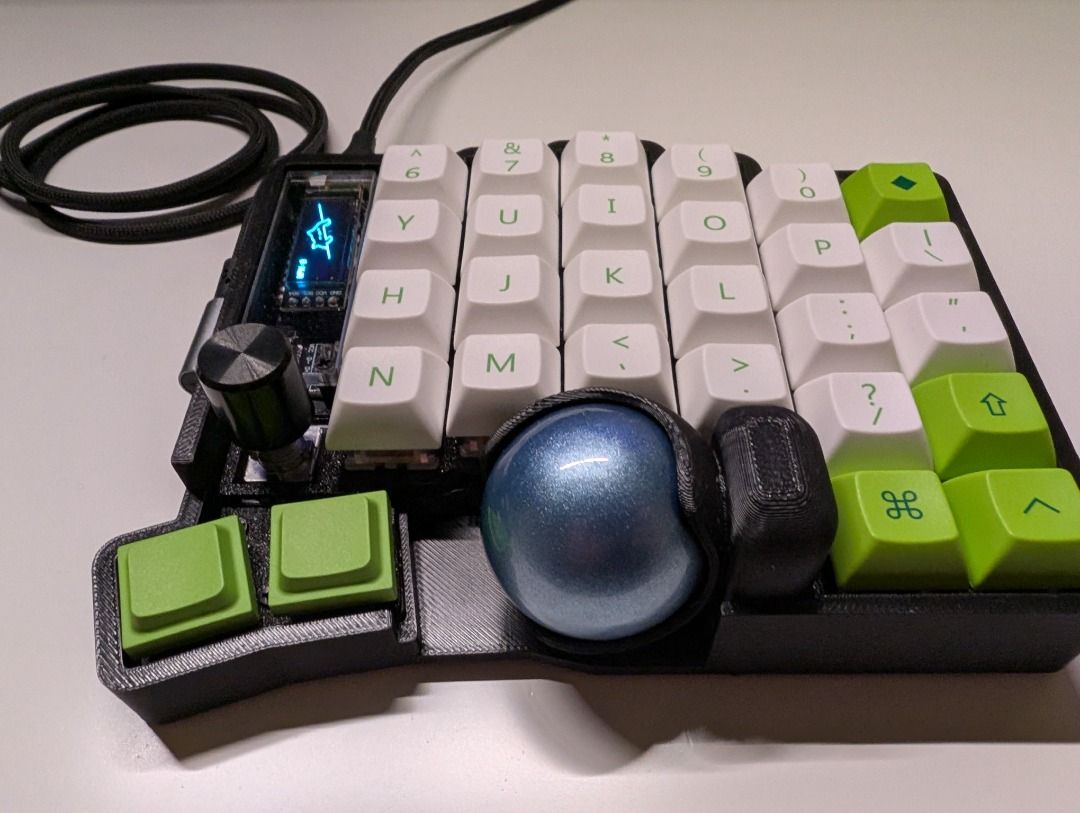 Keyball 44 Split Ergonomic Keyboard with Trackball504896491787407364