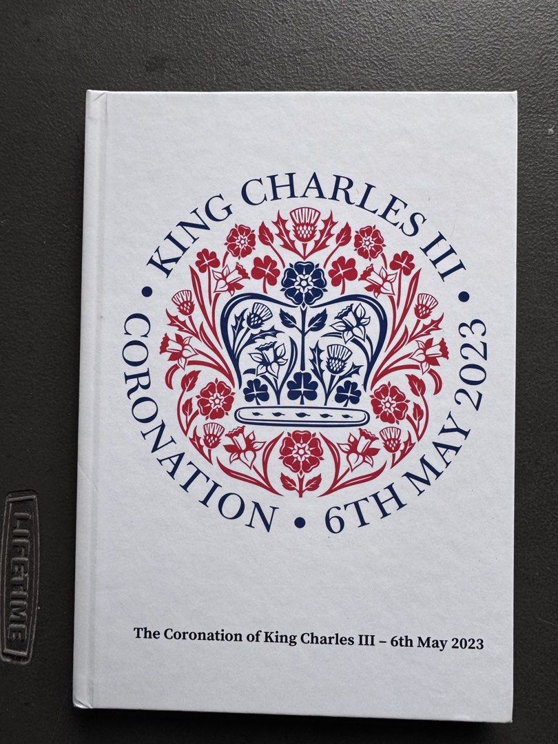 King Charles III Coronation 2023 Commemorative Journal (Category: Stationery & School Supplies) located in Quezon City. Submitted by happyreader (Listing ID 1448508603, Image 2). Description: Two sizes: 8 x 6 , with lines :P300 6 x 6 , blank pages: P250 - Celebrate King Charles III's Coronation (6th May 2023) with this special journal set. - Set includes 1 larger main journal and 3 smaller journals in red, blue, and pink. - Large journals feature
