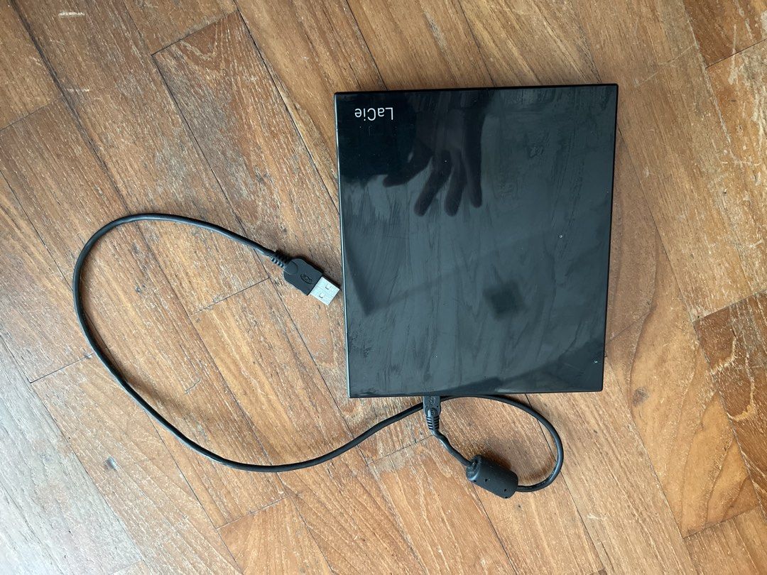 LaCie External DVD disc player with USB Cable