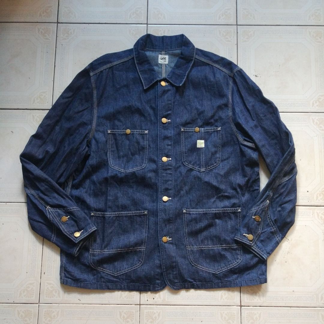 Lee x H&M Denim Railroad Jacket XL (Category: Coats, Jackets and Outerwear) located in Pasay City. Submitted by denimdude.ph (Listing ID 1448590280, Image 1). Description: .