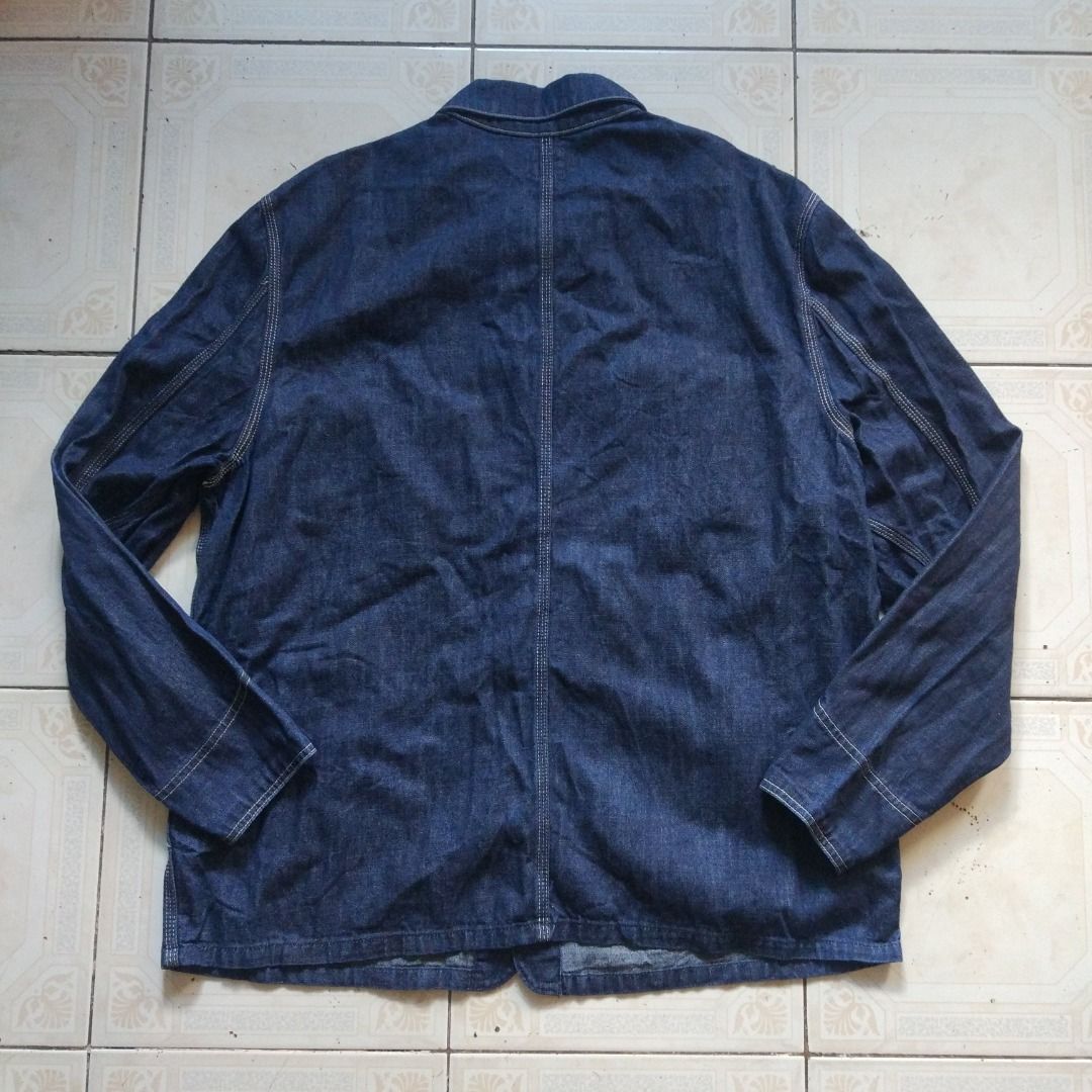 Lee x H&M Denim Railroad Jacket XL (Category: Coats, Jackets and Outerwear) located in Pasay City. Submitted by denimdude.ph (Listing ID 1448590280, Image 2). Description: .