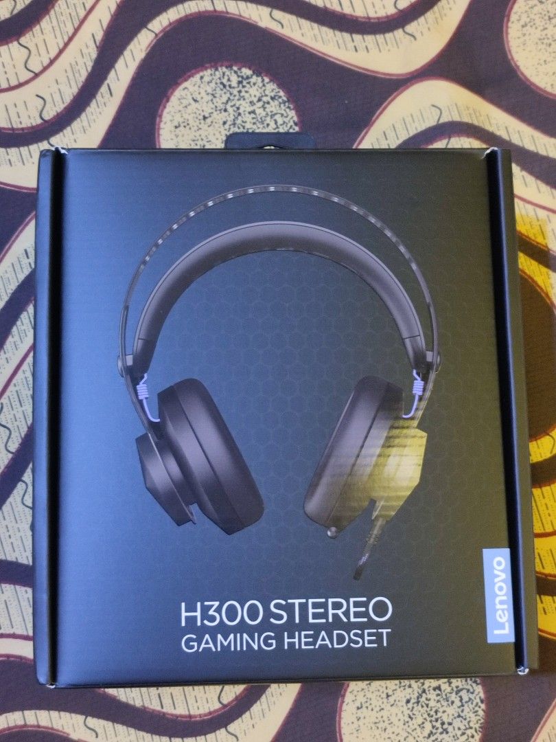 Lenovo Legion H300 Gaming Headset (Category: Headphones & Headsets) located in Cabadbaran. Submitted by kyntarape999 (Listing ID 1448657425, Image 1). Description: Condition : almost brand new. just opened for testing and checking if there is any damage or defect Price : 1500 + shipping fee.