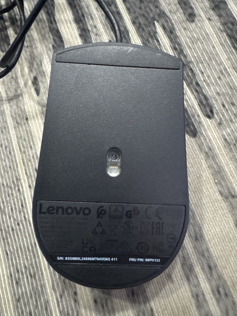 Lenovo Wired USB Computer Mouse504876618336194561