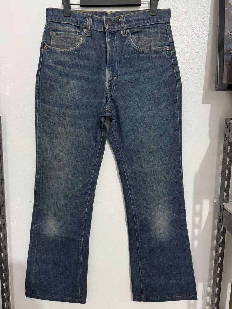 Levi's 517 Bootcut Flared Blue Jeans Dark Wash (Category: Jeans) located in Mandaluyong City. Submitted by og.ryanobi (Listing ID 1448662432, Image 1). Description: Levi's 517 Bootcut Flared Blue Jeans Dark Wash Actual Measurements: Waist 30 inches Length 38.5 inches Hem 9 inches.