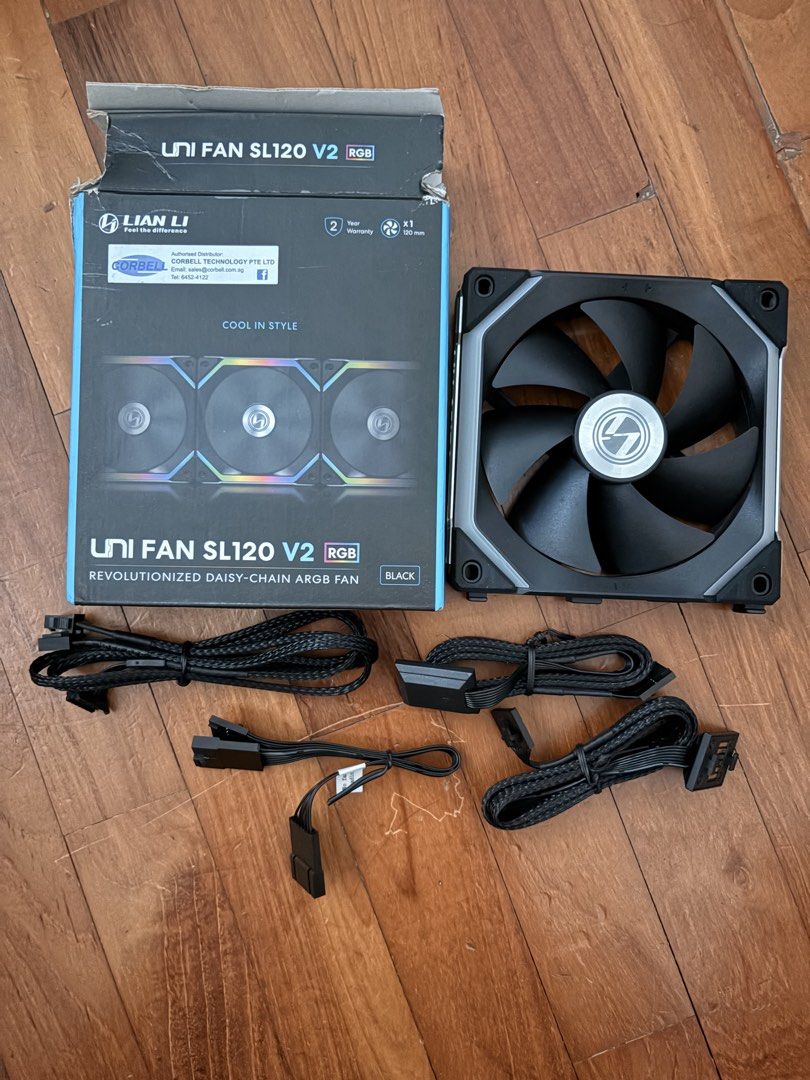 Lian Li Uni Fan SL120 V2 RGB Black