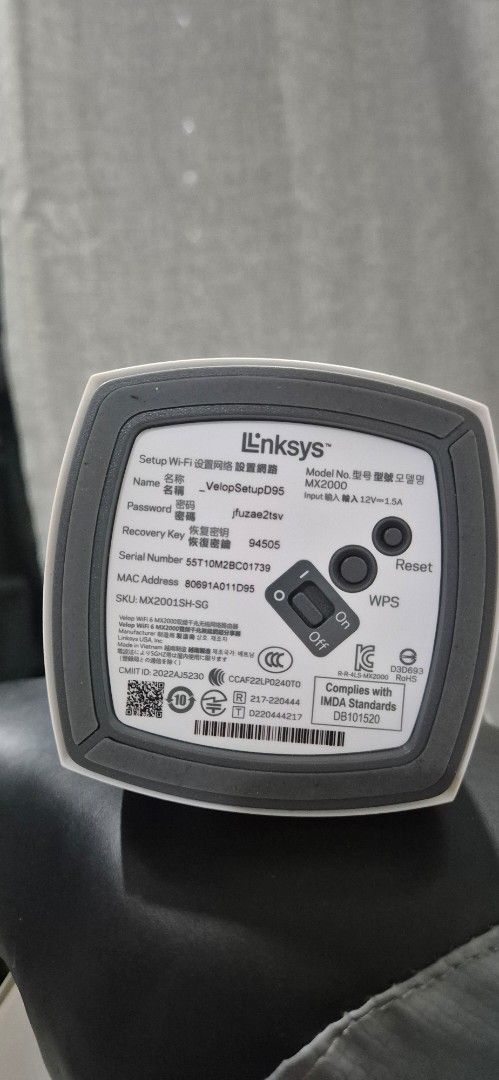 Linksys Router MX2000504872031895562242