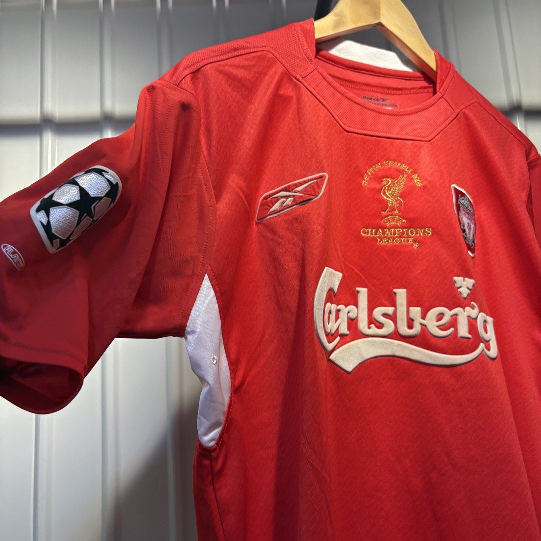 Liverpool Football Jersey (Category: Tshirts & Polo Shirts ) located in Butuan. Submitted by ragscurations (Listing ID 1448641391, Image 3). Description: Good condition See pic for the issue Color rate 9.4 23x29.