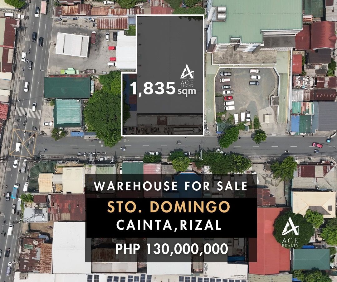 📍Marick Drive, Sto. Domingo, Cainta Rizal (Category: Lot) located in Mandaluyong City. Submitted by arevalojoshua_realtor (Listing ID 1448601262, Image 1). Description: 📍Marick Drive, Sto. Domingo, Cainta Rizal 1,835 sqm lot area Commercial property for Sale Ideal for Warehouse, Showroom Rectangular shaped Beside gas station Beside Metro Rizal Doctors Hospital Direct Listing ₱130,000,000 To schedule viewing: 09177195777.