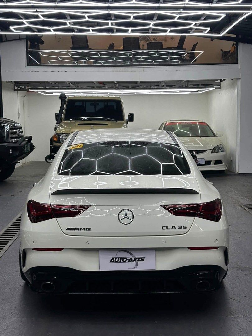 Mercedes-Benz CLA35 AMG Auto (Category: Used Cars) located in Manila. Submitted by quality_cars (Listing ID 1448572159, Image 3). Description: NEW ARRIVAL ‼️ 2024 Mercedes-Benz CLA35 AMG� Only 2,000 KM ODO ⚡ 2.0L AMG Turbocharged Inline-4�⚡ 302 HP / 400 Nm Torque�⚡ AMG SPEEDSHIFT DCT 8-Speed�⚡ 4MATIC All-Wheel Drive ✔ Vossen Rims�✔ Lowering Springs ✔ PPF installed Asking price ₱5,148,000 📍Quezon City.