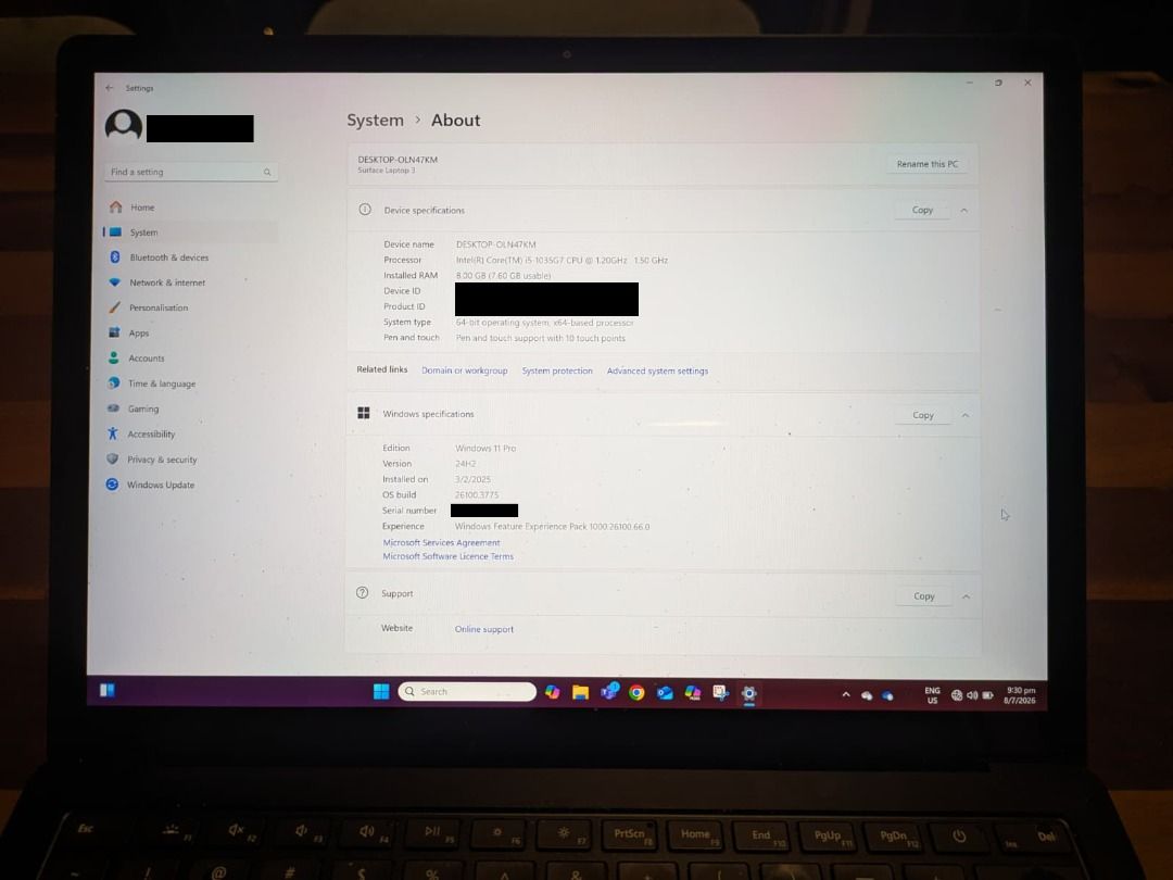 Microsoft Surface Laptop 3504410223611760641