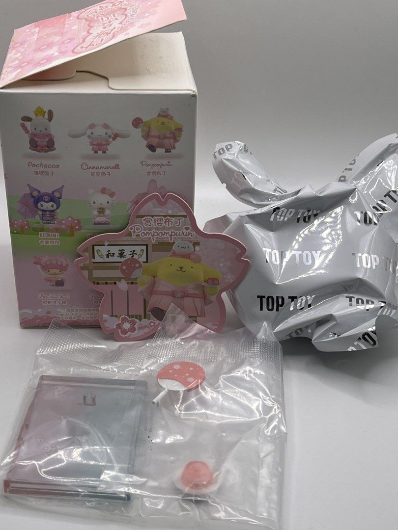 Miniso Sanrio Blindbox Set (Pompompurin & My Melody) (Category: Designer & Blind Box Toys) located in Makati City. Submitted by aprilleshop (Listing ID 1448637143, Image 2). Description: Sold as SET! Foil sealed Pompompurin and My Melody as shown on picture both for 500.