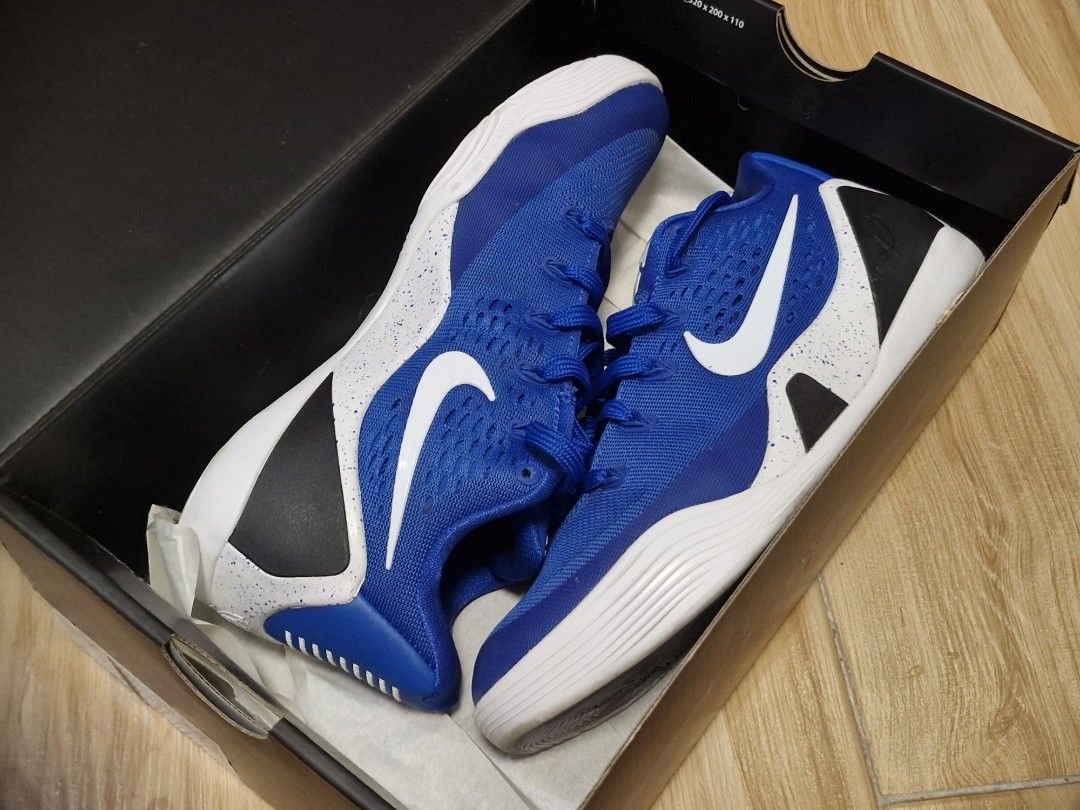 Nike Kobe IX Elite Low EM Protro (Game Royal) (Category: Sneakers) located in Malolos. Submitted by stephq12 (Listing ID 1448689298, Image 3). Description: - color: game royal (royal blue) - size: 6.5 men's / 8 women's - good condition - with original box originally bought for 10k NON-NEGOTIABLE buyer shoulders sf RFS: decluttering and need funds for college.