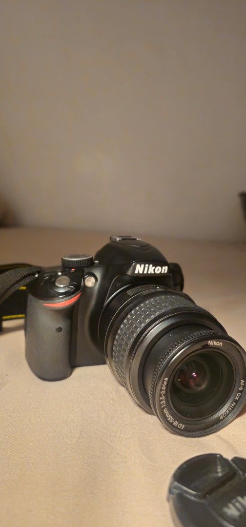Nikon D3200 DSLR Camera with Lens and Bag (Category: Cameras) located in Manila. Submitted by jazznicole26492 (Listing ID 1448687818, Image 3). Description: Nikon D3200 DLSR (Lightly used) 13,000 php - slightly nego Ideal for beginners and photography enthusiasts with complete set: • Camera Bag • Memory Card • Nikon Lens cap • Nikon Charger • Nikon Battery • Nikon Strap • Nikon 18-55mm Lens • Nikon d3200 24megapixels Working Flash Working Video W