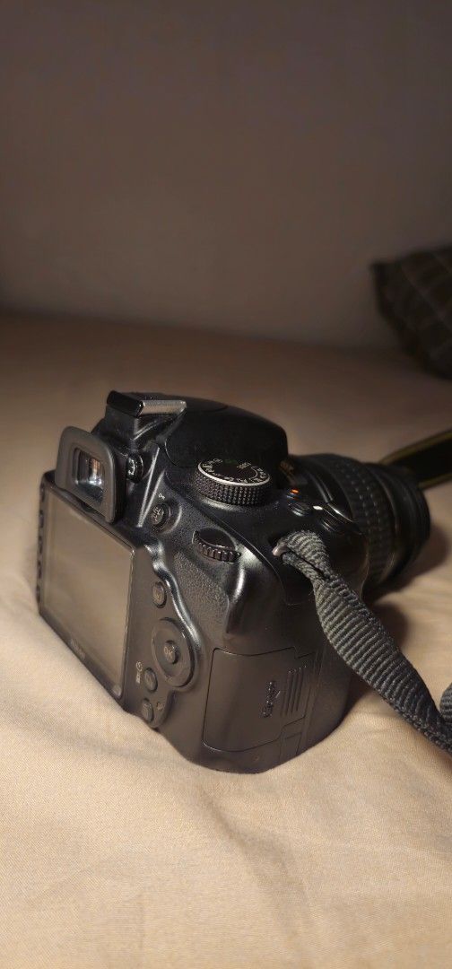 Nikon D3200 DSLR Camera with Lens and Bag (Category: Cameras) located in Manila. Submitted by jazznicole26492 (Listing ID 1448687818, Image 2). Description: Nikon D3200 DLSR (Lightly used) 13,000 php - slightly nego Ideal for beginners and photography enthusiasts with complete set: • Camera Bag • Memory Card • Nikon Lens cap • Nikon Charger • Nikon Battery • Nikon Strap • Nikon 18-55mm Lens • Nikon d3200 24megapixels Working Flash Working Video W