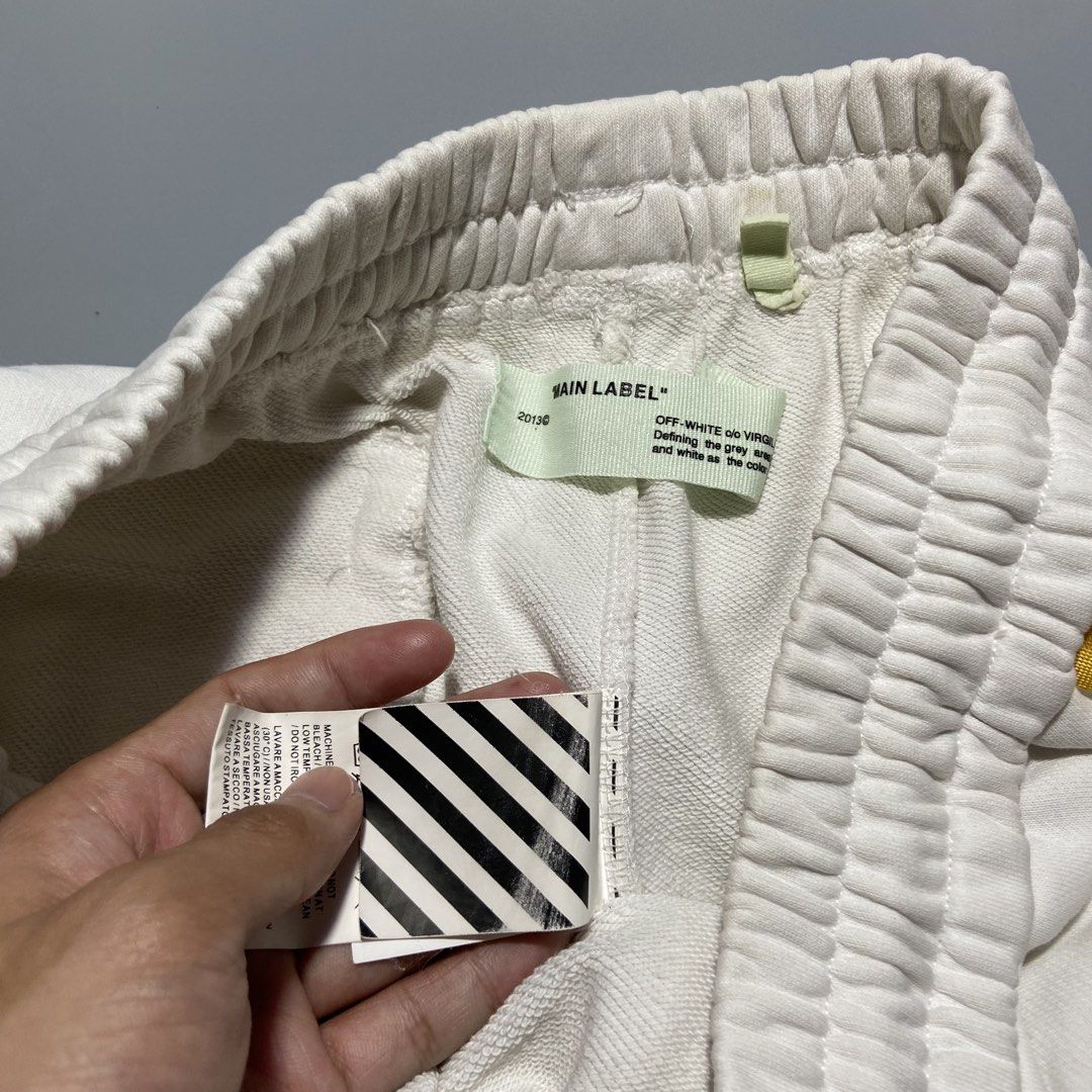 Off White Short (Category: Shorts) located in Legazpi City. Submitted by luxrystreet (Listing ID 1448513271, Image 3). Description: ▪️OFF WHITE SHORT ▪️WAIST: FREESIZE ▪️LENGHT: 23.5 ▪️LEG OPENING: 12 ▪️IN GOOD CONDITION ▪️COLOR MAY VARY DUE TO LIGHTING ▪️MANAGE YOUR EXPECTATIONS CAN PROVIDE OTHER PICTURES UPON REQUEST ISSUE(S): STAIN,NEEDWASH .