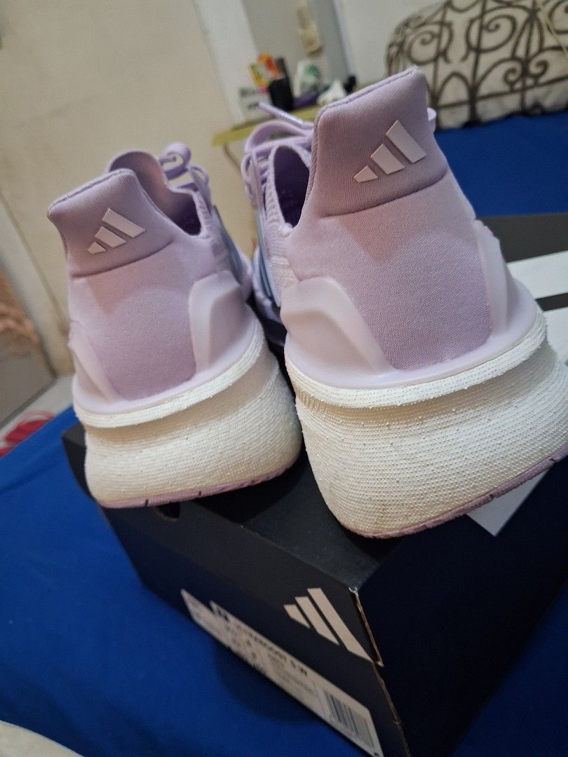 OG Adidas Ultraboost 5 W (Category: Sneakers) located in Lapu-Lapu City. Submitted by imight (Listing ID 1448538373, Image 3). Description: *used once only (walking for 2hrs by my daughter) *too big for her *UK 8 / US 9.5 *original price P10k (recently bought) *very lightweight *purple in color *u can still make an offer to sure buyers only pls🙏 * FREE SF and a paper bag SUPER GOOD DEAL 👍 Strictly "NO RETURN, NO EXCHANGE " Policy!!! Gcash payme