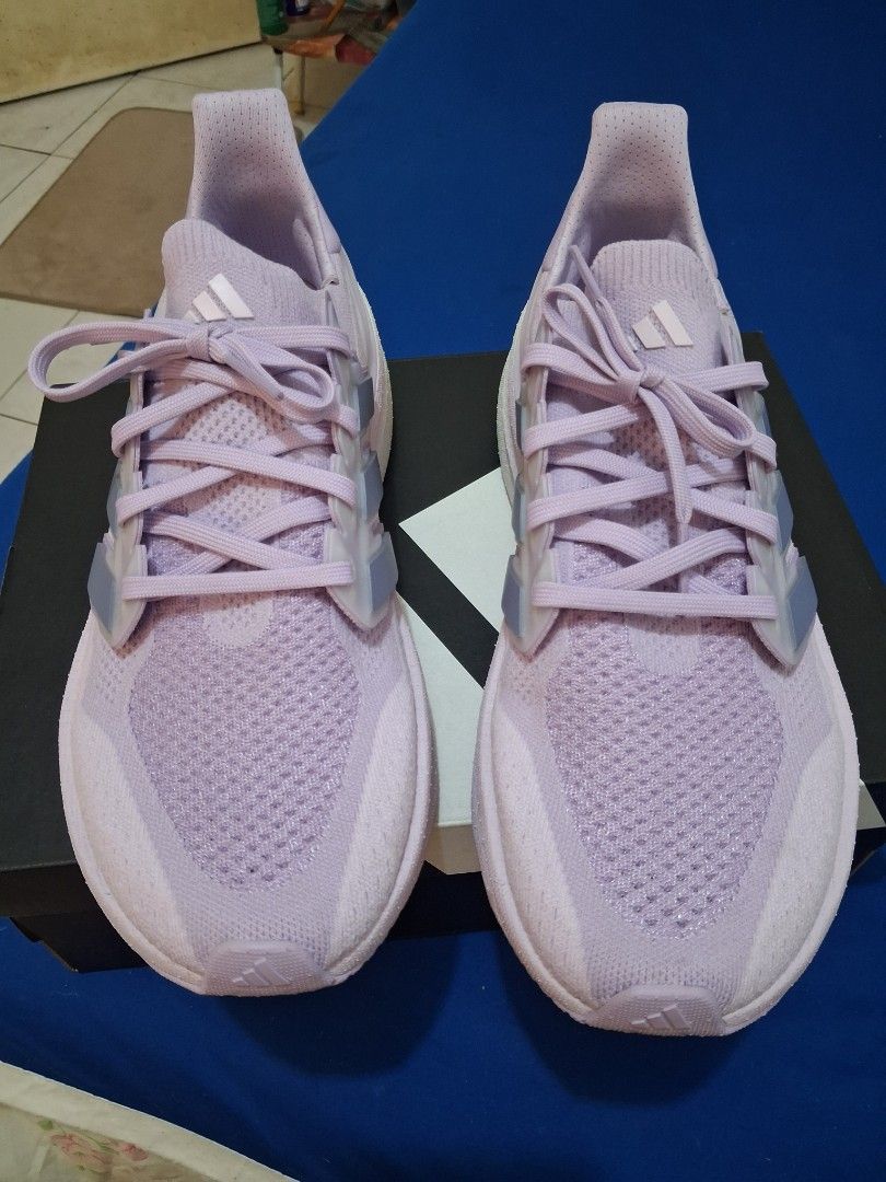 OG Adidas Ultraboost 5 W (Category: Sneakers) located in Lapu-Lapu City. Submitted by imight (Listing ID 1448538373, Image 2). Description: *used once only (walking for 2hrs by my daughter) *too big for her *UK 8 / US 9.5 *original price P10k (recently bought) *very lightweight *purple in color *u can still make an offer to sure buyers only pls🙏 * FREE SF and a paper bag SUPER GOOD DEAL 👍 Strictly "NO RETURN, NO EXCHANGE " Policy!!! Gcash payme