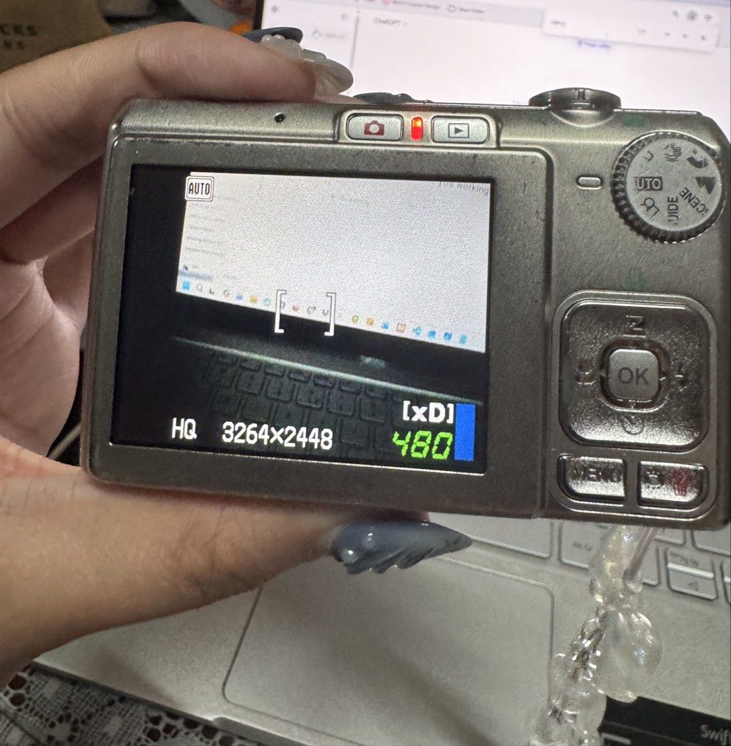 Olympus Digital Camera (Olympus FE 280) (Category: Cameras) located in Manila. Submitted by bbhoon25 (Listing ID 1448685882, Image 2). Description: Wts Olympus digital camera Price: - 2,300 (camera + battery + charger) - 3,250 if XD card is included (camera and XD card sold separately) Description: - Originally bought it for 2,500 (I bought the xd card and battery separately) - Appearance 8.5/10 (bought it with some mild scratches sa exterior) - 
