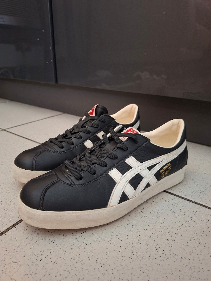 Onitsuka Tiger Viccka (Nippon Made) 'Black White' (Category: Sneakers) located in Quezon City. Submitted by forsyth21 (Listing ID 1448584333, Image 1). Description: - Nippon Made exclusive - bought in Japan for 20,000yen or 7,500php - used only 1 time - stated size is 4.5US or 23.0cm - with original plastic inserts, no box - RFS: size too small.