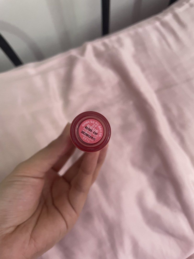 Peripera Ink Mood Matte Tint 27 (Category: Makeup) located in Imus. Submitted by kassiiee15 (Listing ID 1448580866, Image 2). Description: Peripera Ink Mood Matte Tint in shade 27 (rosy pink shade). RFS: it’s vv long lasting but sadly it does not suit my skin tone. only used 3 times.