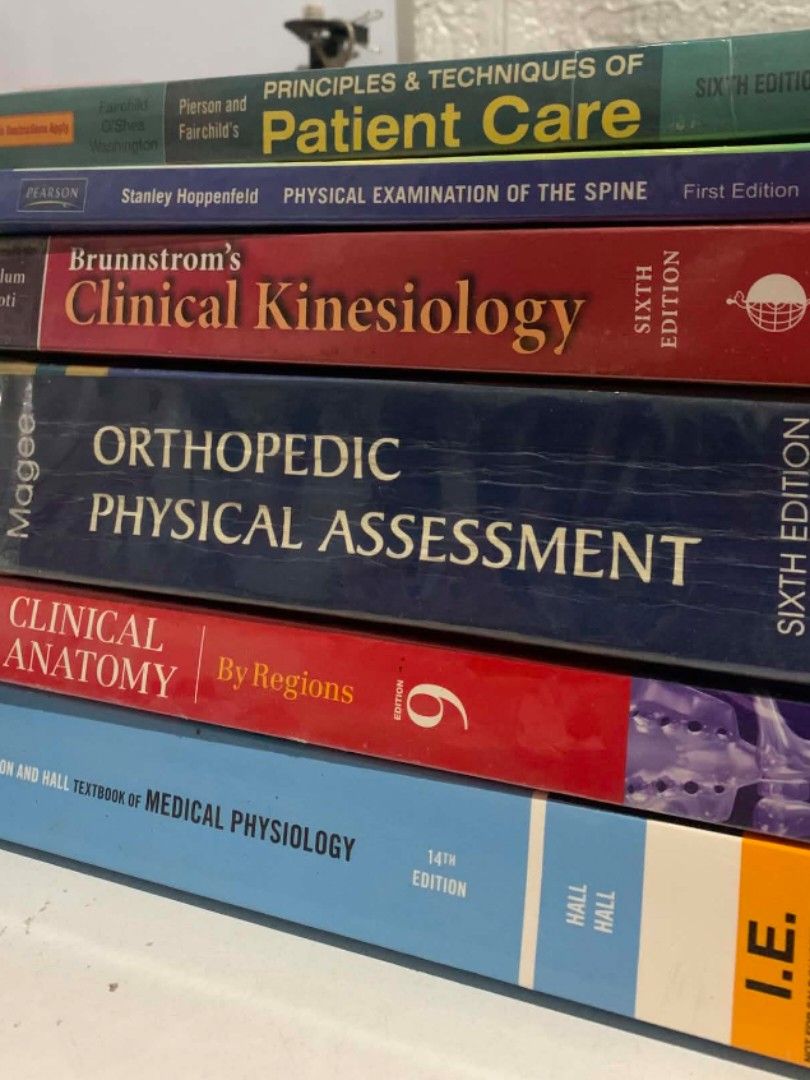 Physical Therapy books (Category: Textbooks) located in Batac City. Submitted by cutieptrplady (Listing ID 1448604527, Image 1). Description: Preloved books for PT all are in good condition with minimal highlights only.. Each book has a different price.
